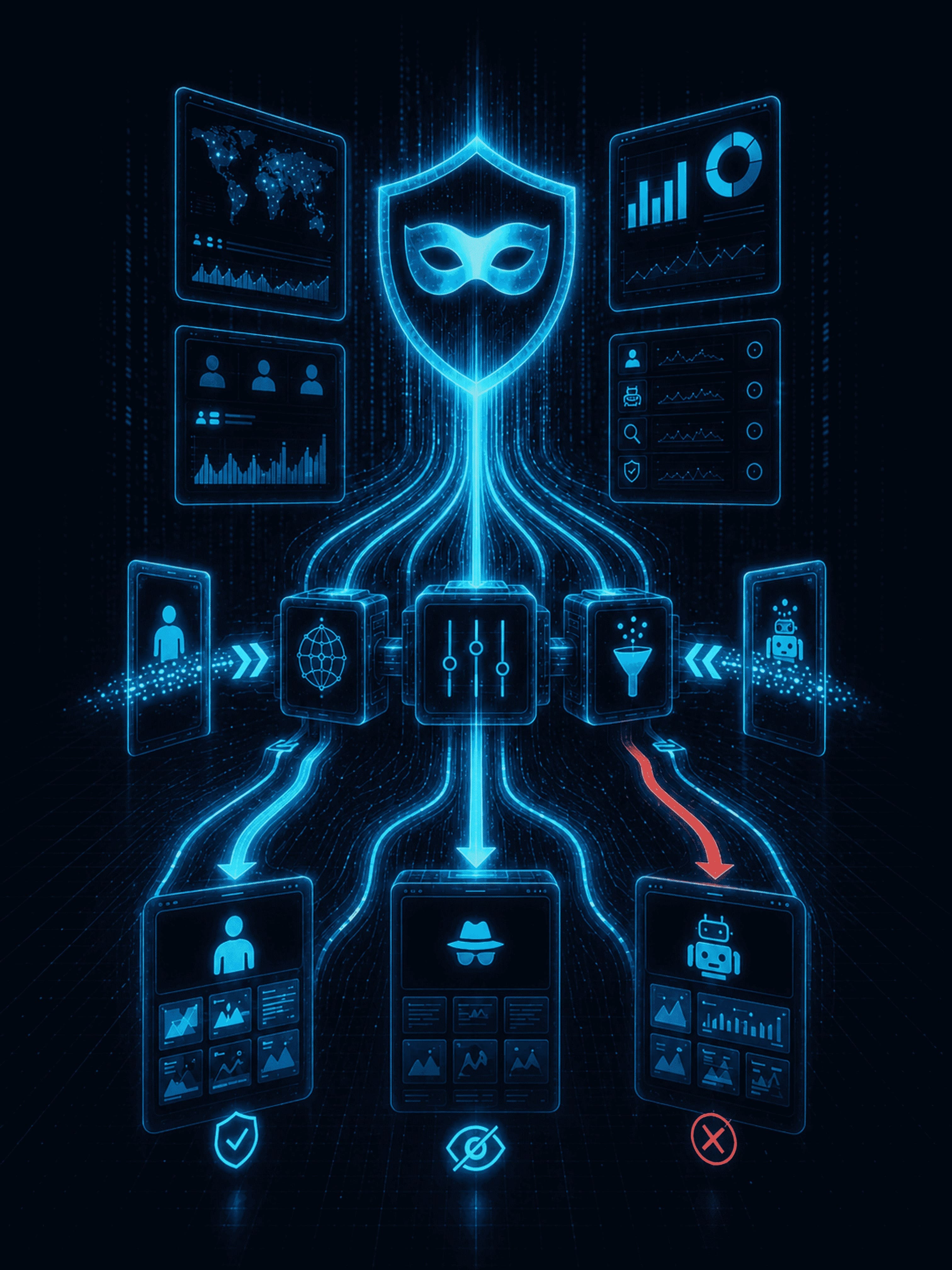 Cloaking — traffic analytics and management